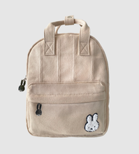 Load image into Gallery viewer, Miffy Canvas Back Pack - Small: Cream
