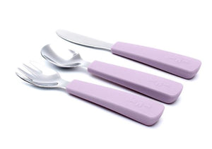 We Might be Tiny: Toddler Cutlery Set: Lilac