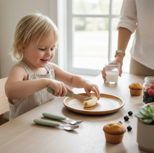 Load image into Gallery viewer, KiddiKutter Cutlery Set: Sage