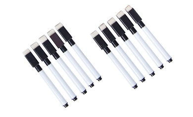 Write and Wipe Black Whiteboard Marker Pens - 10 Pack - The Sensory Studio
