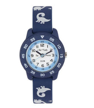 Load image into Gallery viewer, Cactus Time Teacher Watch Junior - Dinosaur Blue