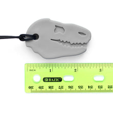 Load image into Gallery viewer, ARK Therapeutic Dino-Bite Chew Necklace: Light Grey (Standard)