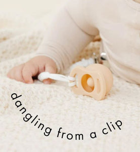 Doddle & Co the Pop & Go: Silicone Pacifier: Blush On Sale was $15.95