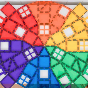 Connetix Tiles - 102 pc Rainbow Creative Pack