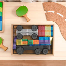 Load image into Gallery viewer, Connetix Tiles: Rainbow Transport Pack 50 Piece Set