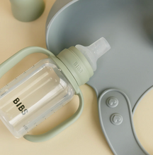 Load image into Gallery viewer, BIBS Silicone Sippy Bottle 150ml: Sage