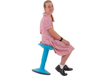 Flexi Stool Height Adjustable - Lime Green