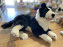 Load image into Gallery viewer, Shadow the Little Black Border Collie Weighted Toy - 1.1kg