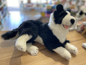 Shadow the Little Black Border Collie Weighted Toy - 1.1kg