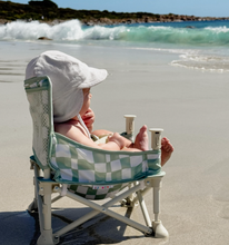 Load image into Gallery viewer, IZIMINI Baby Chair: Parker (Green Check)
