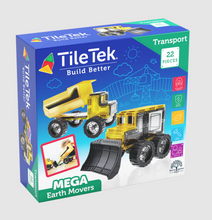 Load image into Gallery viewer, TileTek (Learn &amp; Grow Toys): Magnetic Tiles – Mega Earth Mover