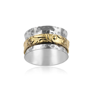 Susan Rose Silver Spinning Ring - Eden: Size 7: On Sale was $79.95