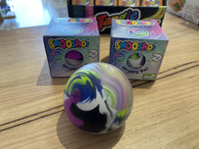 Load image into Gallery viewer, Smoosho's Medium Squish Ball - Morphing Swirl Print