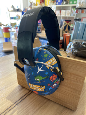 Banz Kids Protective Earmuffs (Age 3-10 yrs+): Transport design