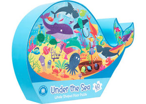 Under the Sea Whale Shaped Puzzle