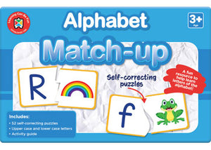 Alphabet Match Up Puzzle