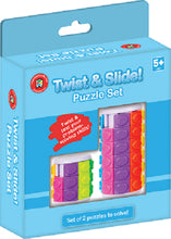 Load image into Gallery viewer, Twist &amp; Slide Puzzle Set - The Sensory Studio