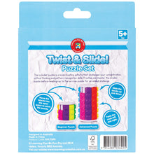 Load image into Gallery viewer, Twist &amp; Slide Puzzle Set - The Sensory Studio