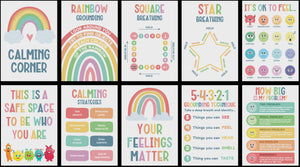 Giggle & Grow Calming Corner Poster Set of 10