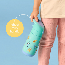 Load image into Gallery viewer, B.Box Insulated Drink Bottle 350ml: Bluey (Aqua)