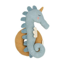 Load image into Gallery viewer, Fabelab: Baby Fabric Rattle - Seahorse