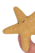 Load image into Gallery viewer, Fabelab: Baby Fabric Rattle - Starfish