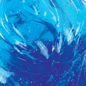 Crazy Aaron's Thinking Putty: Falling Water - Liquid Glass 10cm Tin