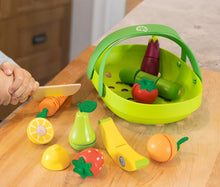 Load image into Gallery viewer, Fat Brain Toys Pretendables: Fruit &amp; Vegetables Basket