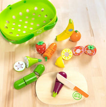 Load image into Gallery viewer, Fat Brain Toys Pretendables: Fruit &amp; Vegetables Basket