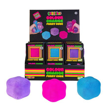 Load image into Gallery viewer, Smoosho's Colour Change Fidget: Furry Cube