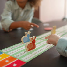 Load image into Gallery viewer, BS Toys Wooden Snail Race Game