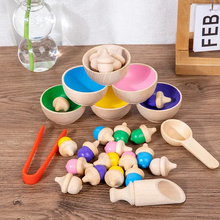 Load image into Gallery viewer, Wooden Colour Classify Sorting Toys: 29 Piece Set