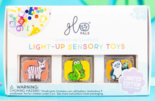 Load image into Gallery viewer, Glo Pals Light Up Cubes 6 Pack: Zoo