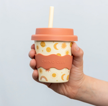 Load image into Gallery viewer, Chino Club Babychino Cup: Happy Skies 4oz