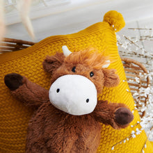 Load image into Gallery viewer, Warmies Heatable Soft Toy: Highland Cow