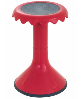 Ergerite Flexi Stool - Red 45cm