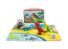 Load image into Gallery viewer, Dinosaur Playset in Tin