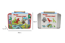 Load image into Gallery viewer, Dinosaur Playset in Tin