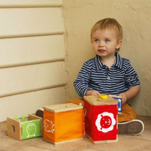 Load image into Gallery viewer, I'm Toy: Wooden 5 Activity Stackers Sensory Toy