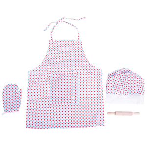 Bigjigs Toys - Chef's Apron & Baking Set