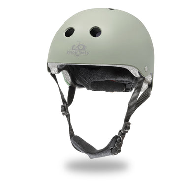 Kinderfeets - Toddler Bike Helmet Matte: Silver Sage