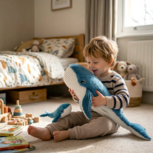 Load image into Gallery viewer, Les Ptipotos: Gravillou the Whale, Mum &amp; Baby