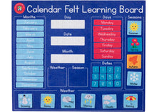 Load image into Gallery viewer, Felt Learning Board: Calendar