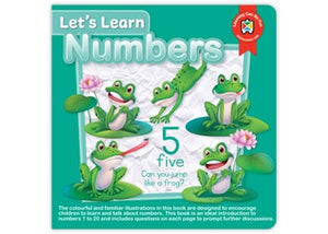 Let's Learn Numbers Board Book - The Sensory Studio