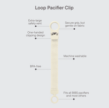 Load image into Gallery viewer, BIBS Knitted Dummy Clip - Ivory