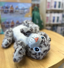 Load image into Gallery viewer, Snowball the Snow Leopard: Weighted Toy 1.75kg