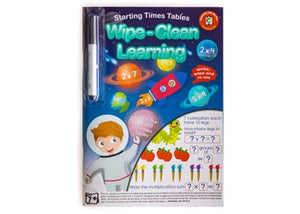 Wipe-Clean Learning Book: Starting Times Tables