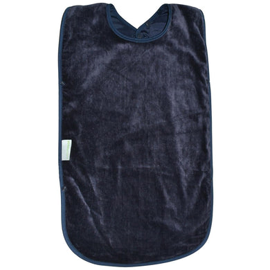 Streetsmartz Adult Fabric Protector Bib: Navy