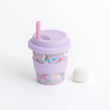Load image into Gallery viewer, Chino Club Babychino Cup: Mermaids &amp; Unicorns 4oz