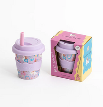 Load image into Gallery viewer, Chino Club Babychino Cup: Mermaids &amp; Unicorns 4oz